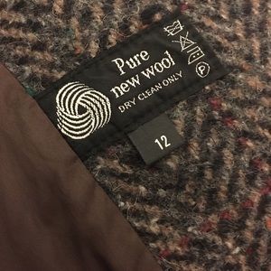 Vintage 100% wool coat